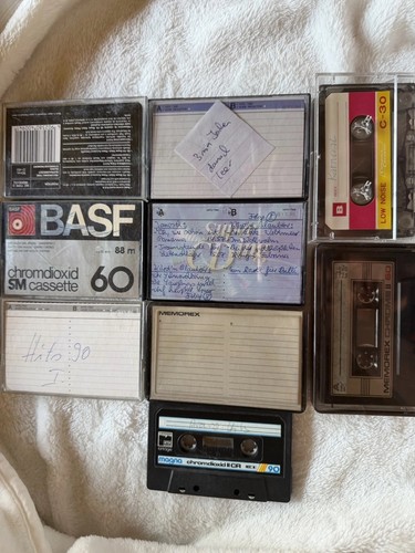 Audio kassetten konvolut - audio,