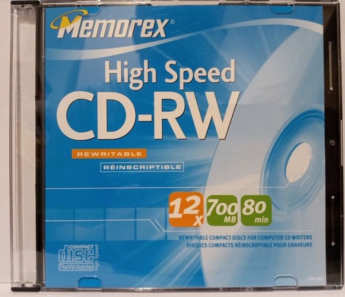 Memorex rohling 80min - memorex, cd-rw