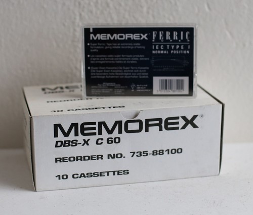 10x memorex dbx - 10x, ferric