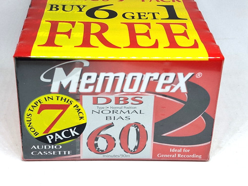 Memorex dbs 7er - 60, 7er-pack