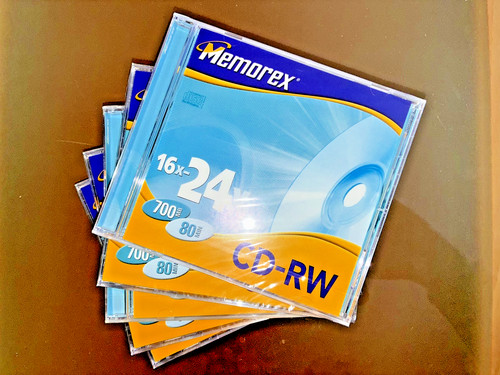 Memorex 5er pack - cd-rw,