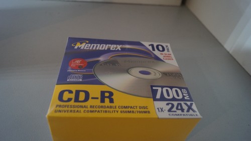Memorex 700 mb 24x ovp - cd-r,