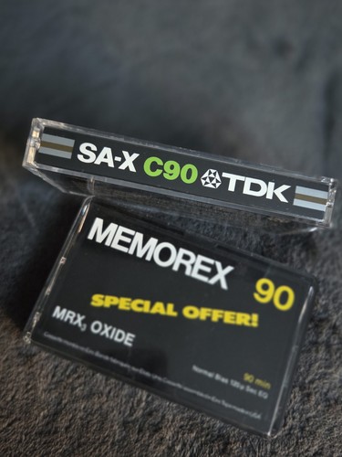 Retro kassetten duo tdk x - kassetten, sa-x