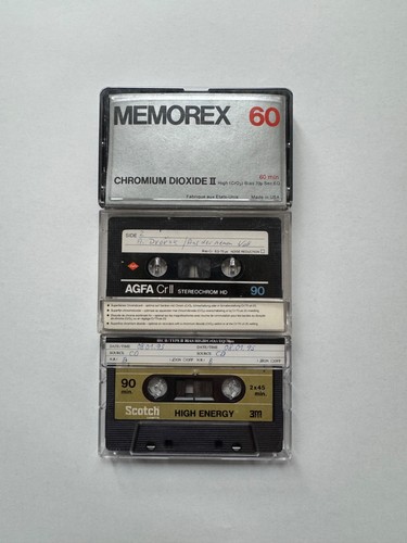 Tape cassette kassette - 3x,