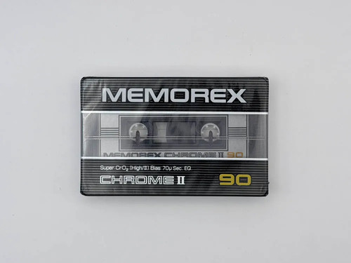 Memorex cassettebandje chrome - memorex,