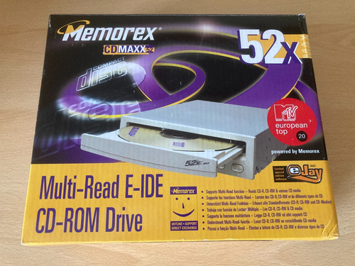 Vintage 2001 memorex - memorex, 52x