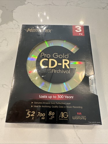 Memorex pro gold archival - memorex, cd-r