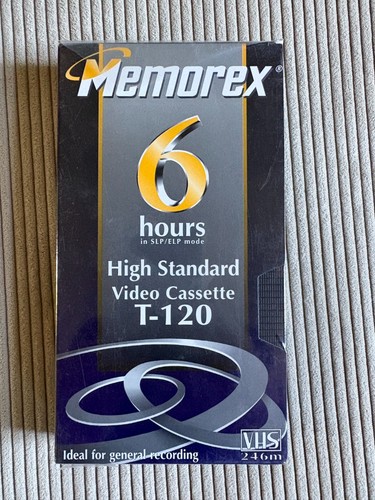 Memorex 120 vhs - memorex, video