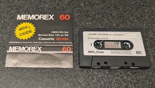Memorex mrx3 oxide vintage - memorex,