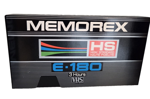 Vhs leerkassetten memorex - leerkassetten,