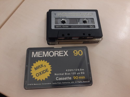 Near mint memorex 90 mrx - near,
