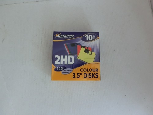 Memorex disks colours - ,